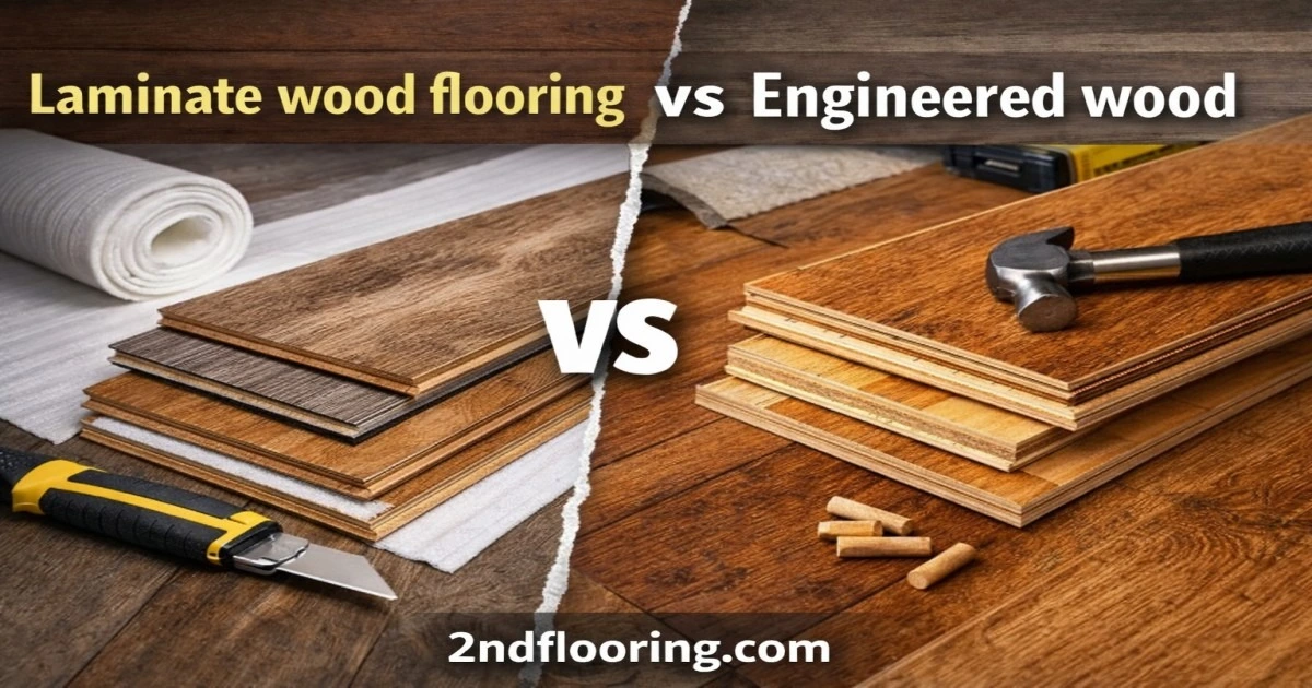 Laminate wood flooring vs engineered wood