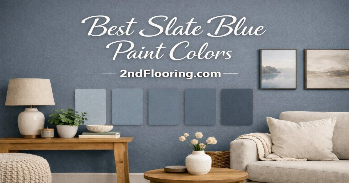Best Slate Blue Paint Colors