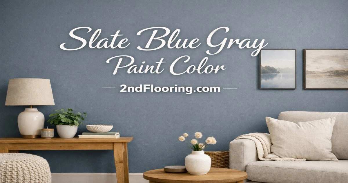 Slate Blue Gray Paint Color