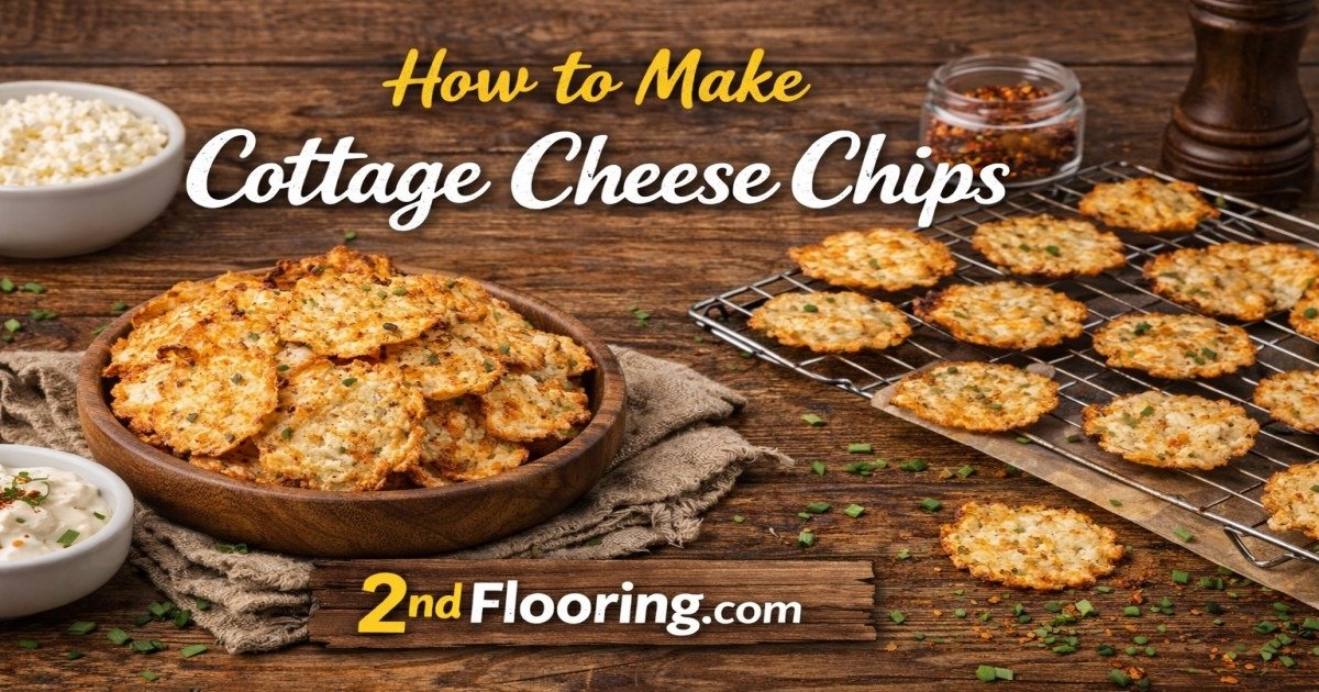 How to make cottage cheese chips