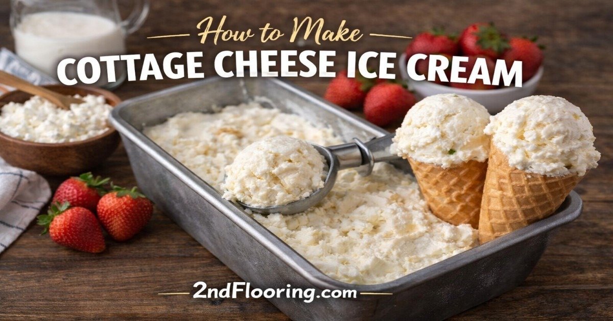 How to make cottage cheese ice cream